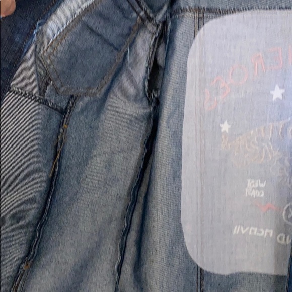 Epic Threads Boys Sherpa Collar Denim Jacket. - Picture 6 of 10